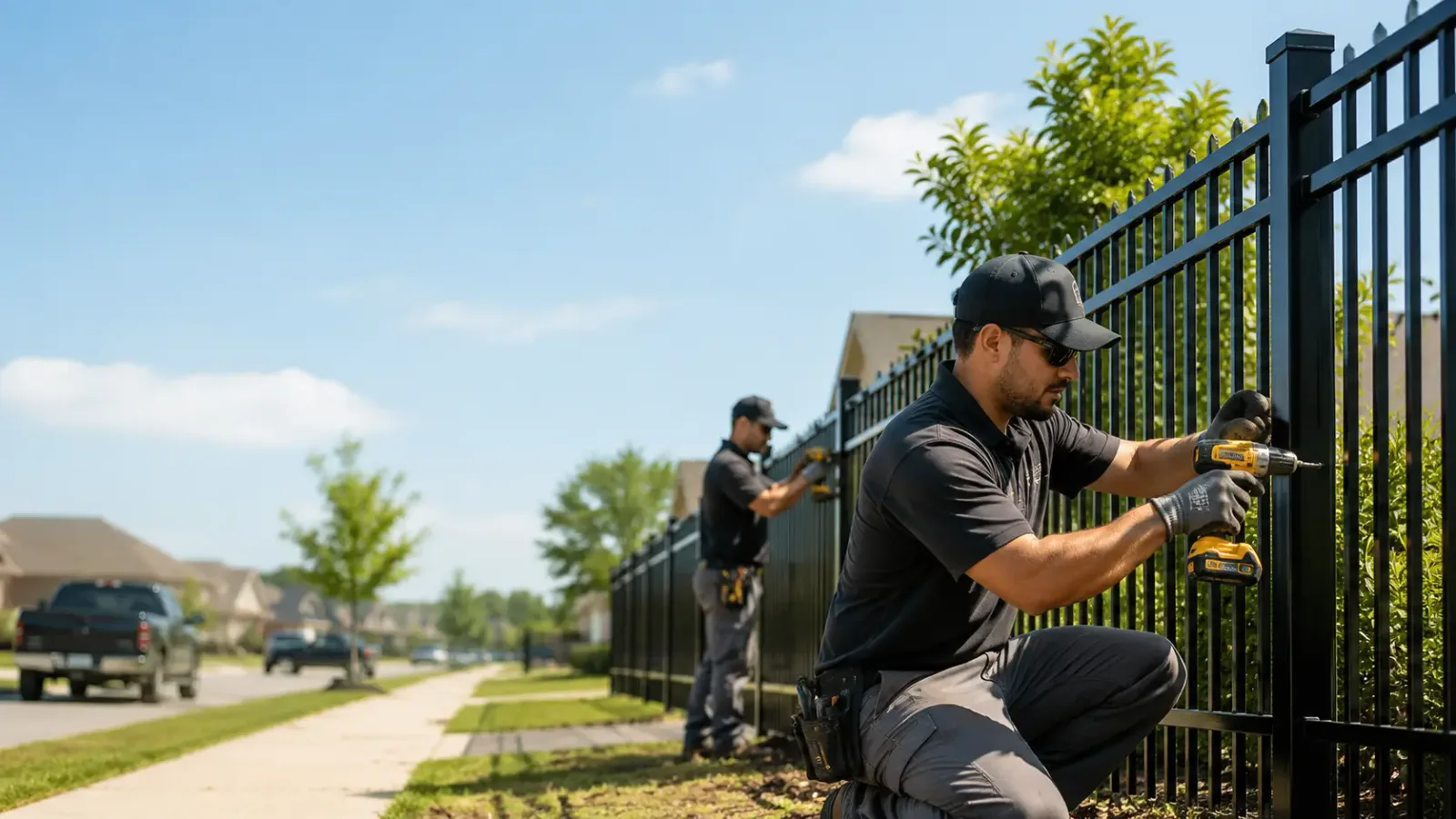 Metal Fence Installation in Taft, TN